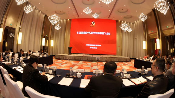 协会党支部召开学习贯彻党的十九届六中全会精神扩大会议